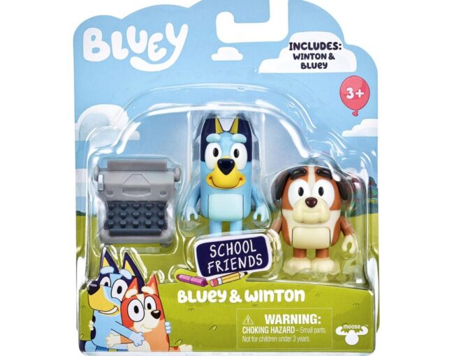 Giochi Preziosi Bluey: School Friends - Bluey & Winton Figures (BLY88000)