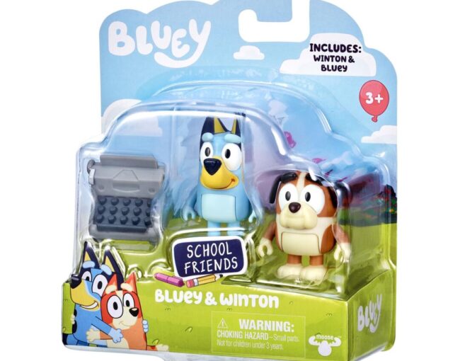 Giochi Preziosi Bluey: School Friends - Bluey & Winton Figures (BLY88000) - Image 3