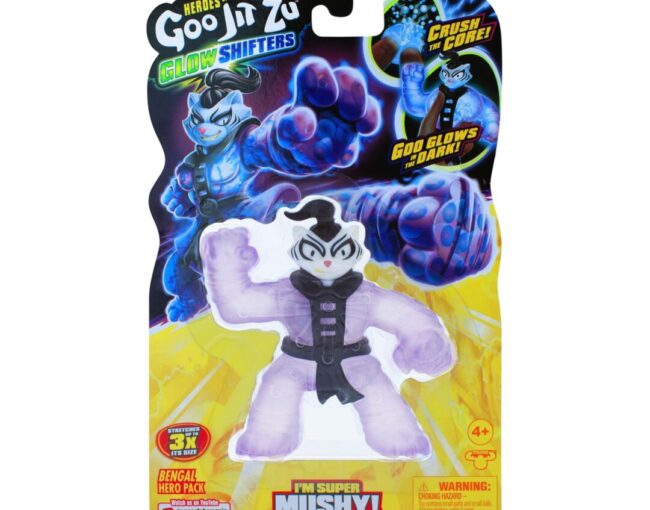 Giochi Preziosi Heroes of Goo Jit Zu: Glow Shifters - Bengal Hero Pack (GJT41000) - Image 3