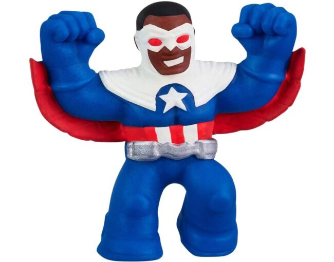 Giochi Preziosi Marvel: Heroes of Goo Jit Zu Minis - Captain America-Sam Wilson (GJM00100)