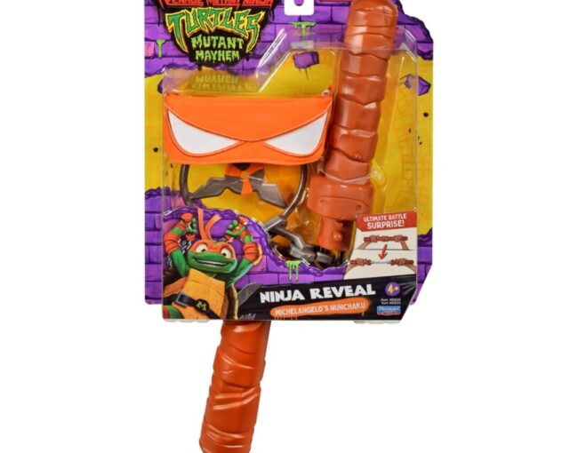 Giochi Preziosi Teenage Mutant Ninja Turtle: Ninja Reveal - Michelangelo's Nunchaku (TU806000)