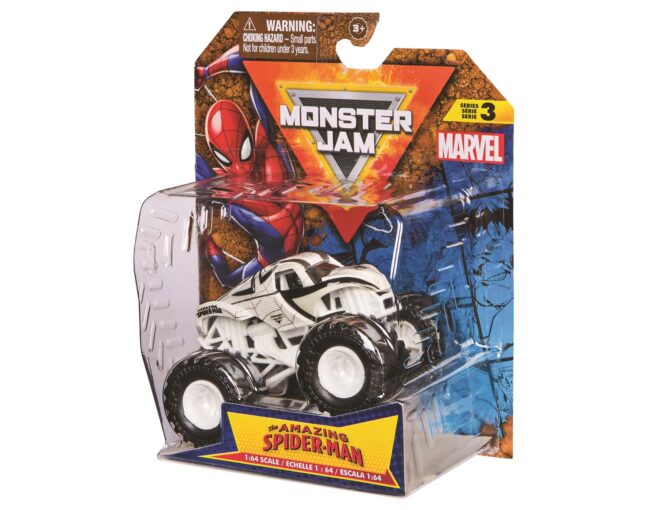 Spin Master Monster Jam: Marvel - The Amazing Spider-Man 1:64 Vehicle (20150886) - Image 2