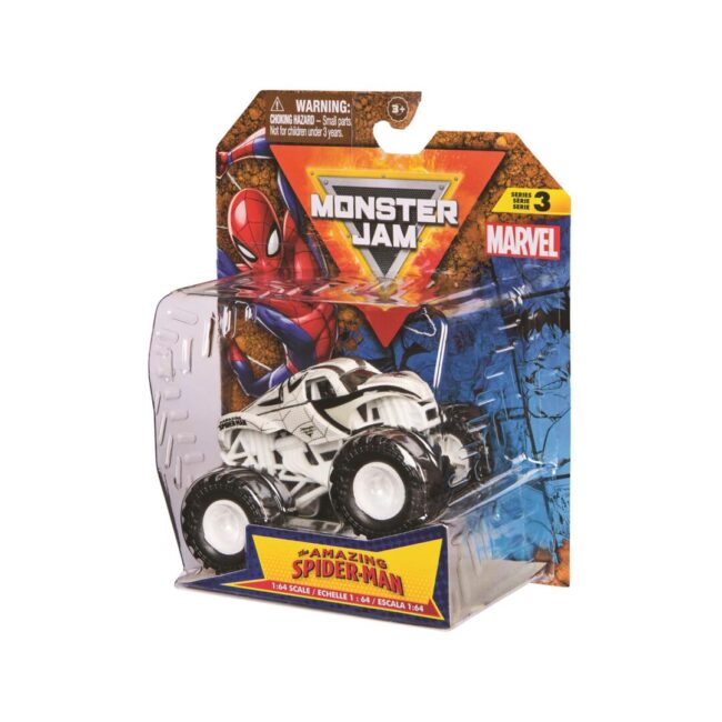 Spin Master Monster Jam: Marvel - The Amazing Spider-Man 1:64 Vehicle (20150886) - Image 2