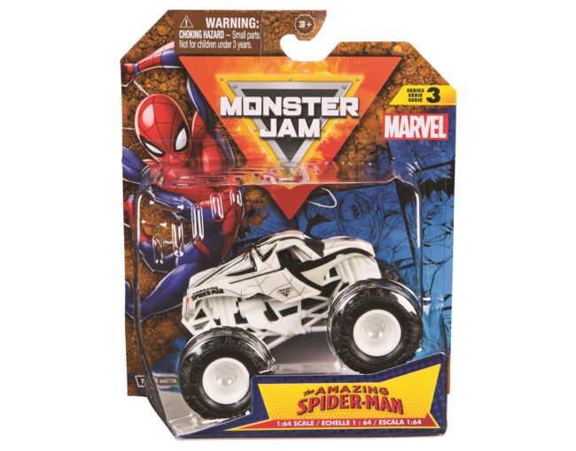 Spin Master Monster Jam: Marvel - The Amazing Spider-Man 1:64 Vehicle (20150886) - Image 3