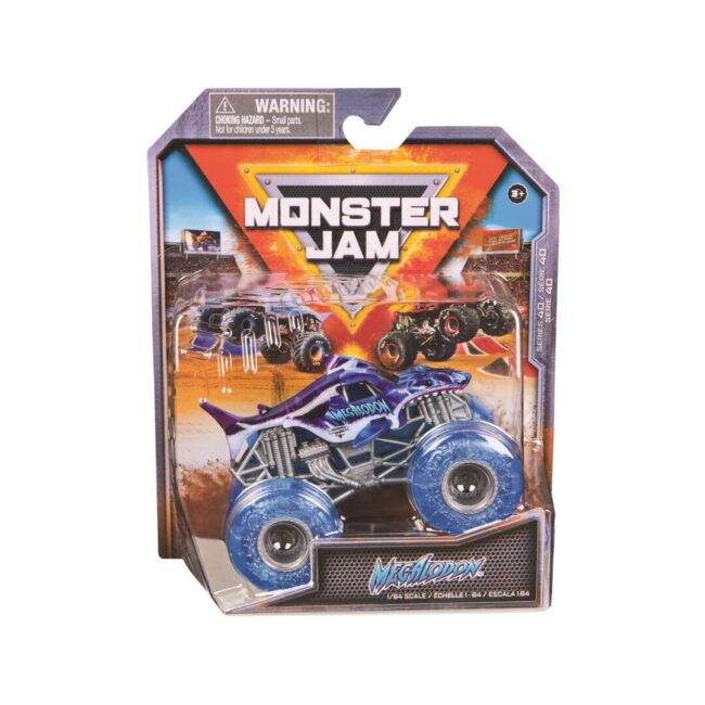 Spin Master Monster Jam Series 40 - Megalodon Vehicle (1:64) (20150164) - Image 3