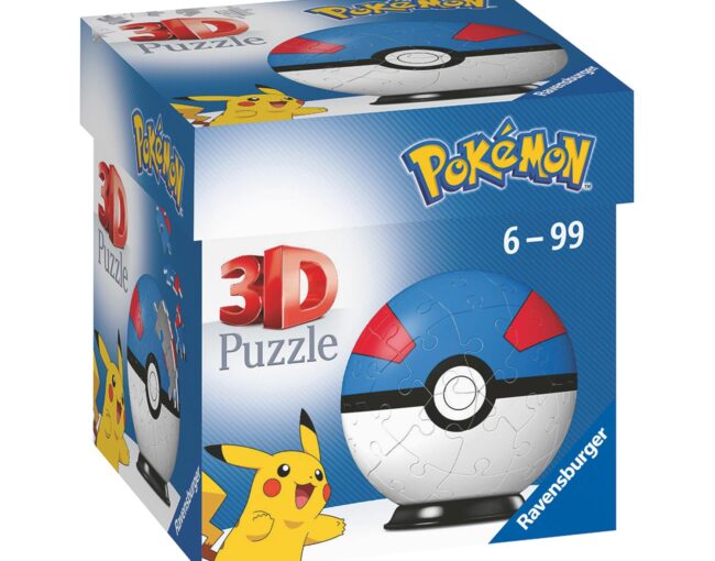 Ravensburger 3D Puzzle: Pokemon - Great Ball (55 pcs) (11265) - Image 2