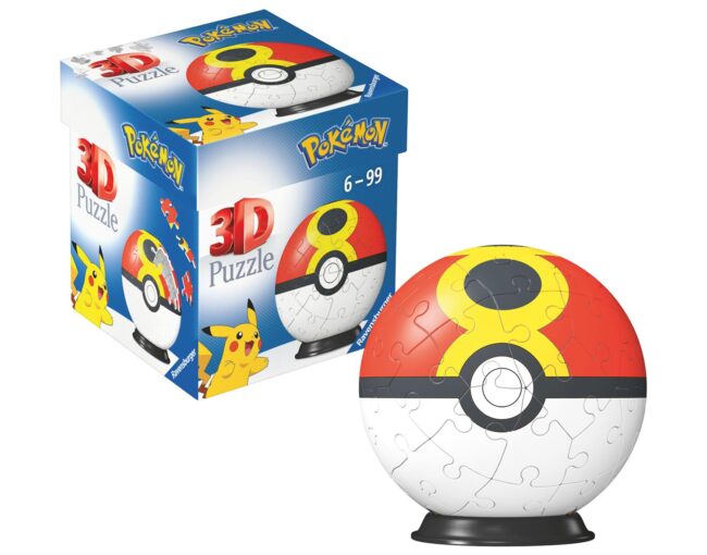 Ravensburger 3D Puzzle: Pokemon - Repeat Ball (55 pcs) (11628) - Image 2