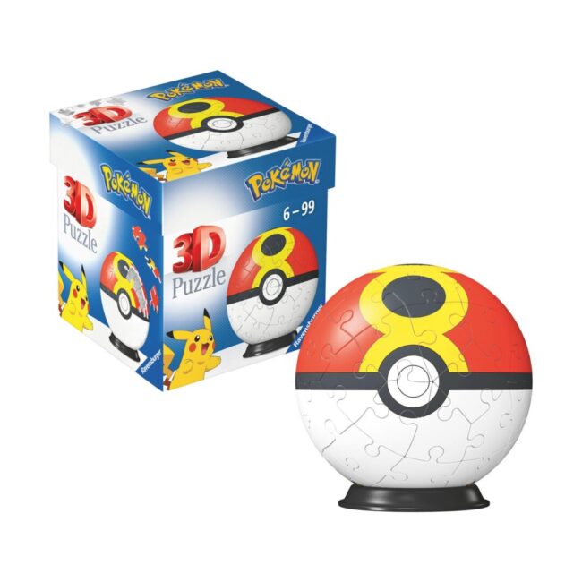 Ravensburger 3D Puzzle: Pokemon - Repeat Ball (55 pcs) (11628) - Image 2