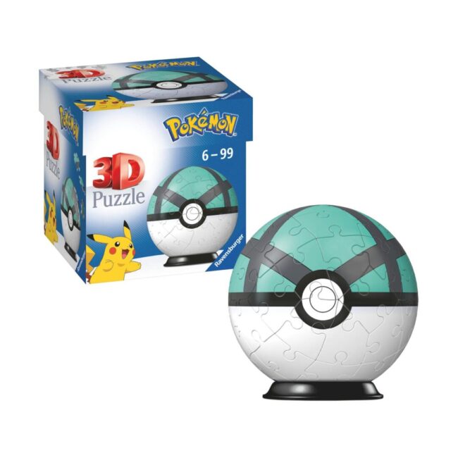 Ravensburger 3D Puzzle: Pokemon - Net Ball (55 pcs) (11581) - Image 2