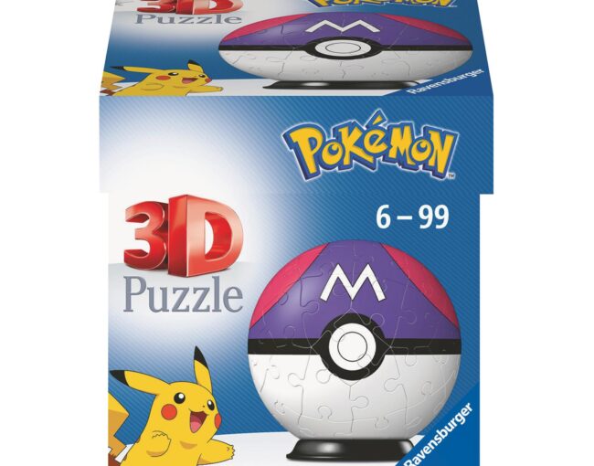 Ravensburger 3D Puzzle: Pokemon - Master Ball (55 pcs) (11564) - Image 2