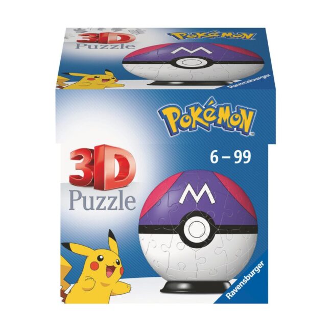 Ravensburger 3D Puzzle: Pokemon - Master Ball (55 pcs) (11564) - Image 2