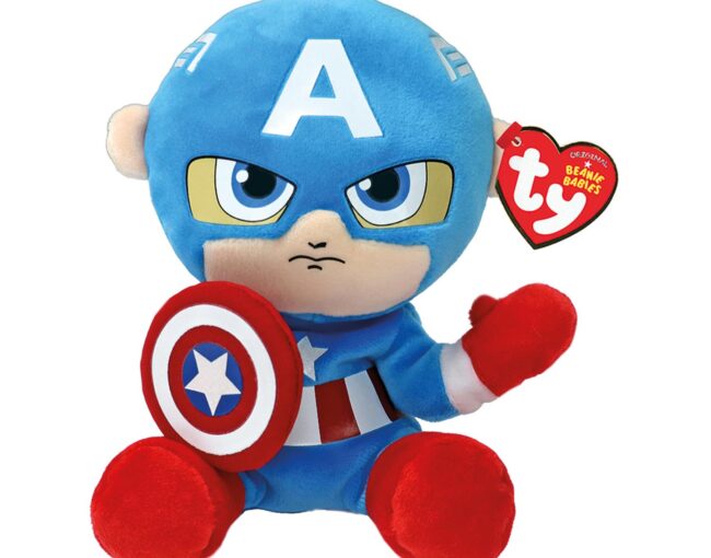 AS Beanie Babies Marvel: Captain America - Plush 15cm (1607-44002)