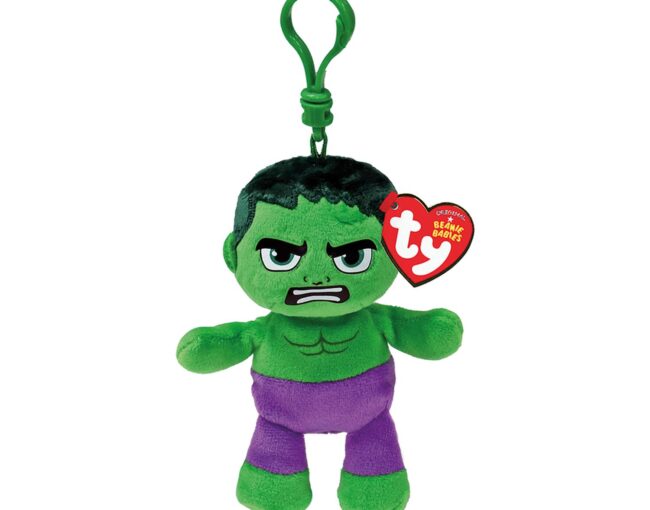 AS Beanie Babies Marvel: Hulk - Keychain Plush 8,5cm (1607-34006)