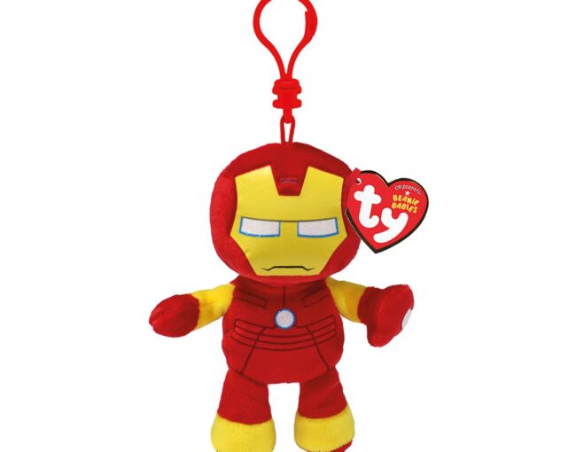 AS Beanie Babies Marvel: Iron Man - Keychain Plush 8,5cm (1607-34007)