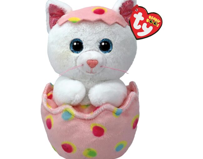 AS Beanie Boos: Giggle The Cat In An Egg - Plush 15cm (1607-37369)