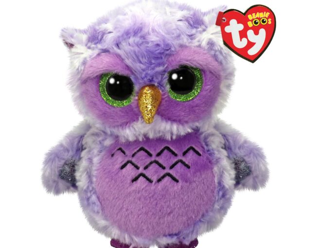 AS Beanie Boos: Owlivia The Purple Owl - Plush 15cm. (1607-37364)