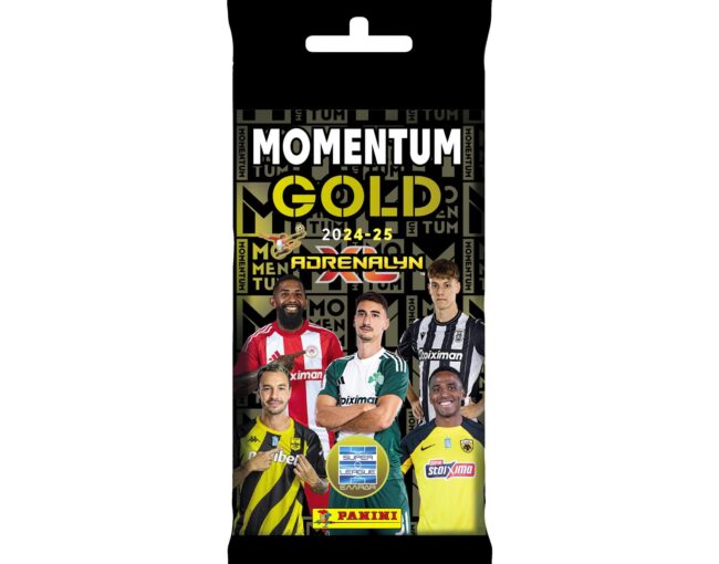Panini Superleague 2025 Adrenalyn: Momentum Gold - Display of 10 Packs (6 Cards per Pack) - Image 2