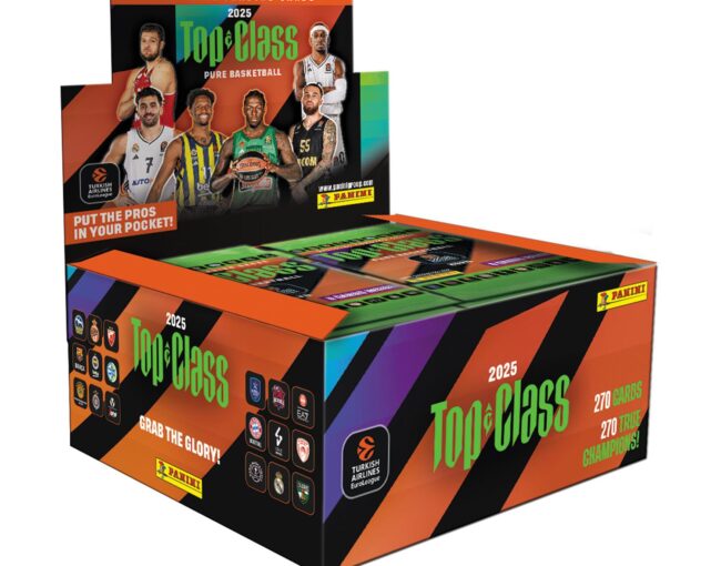 Panini Euroleague Top Class: Display of 24 Packs (8 cards per pack) - Image 2