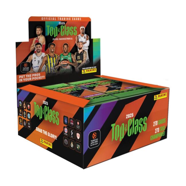 Panini Euroleague Top Class: Display of 24 Packs (8 cards per pack) - Image 2