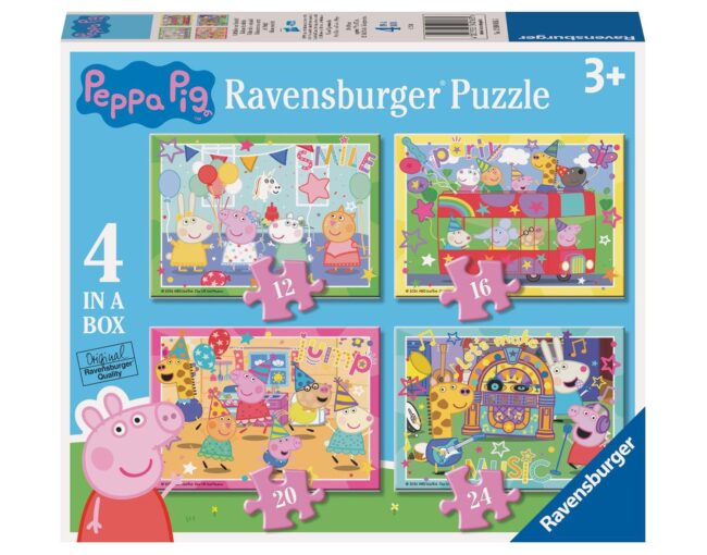 Ravensburger: Peppa Pig - Puzzle (4in1) (12004016)