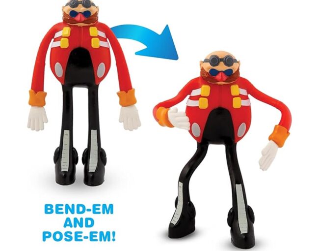 Giochi Preziosi Bend-Ems: Sonic The Hedgehog - Dr.Eggman Figure (BEH00000) - Image 3