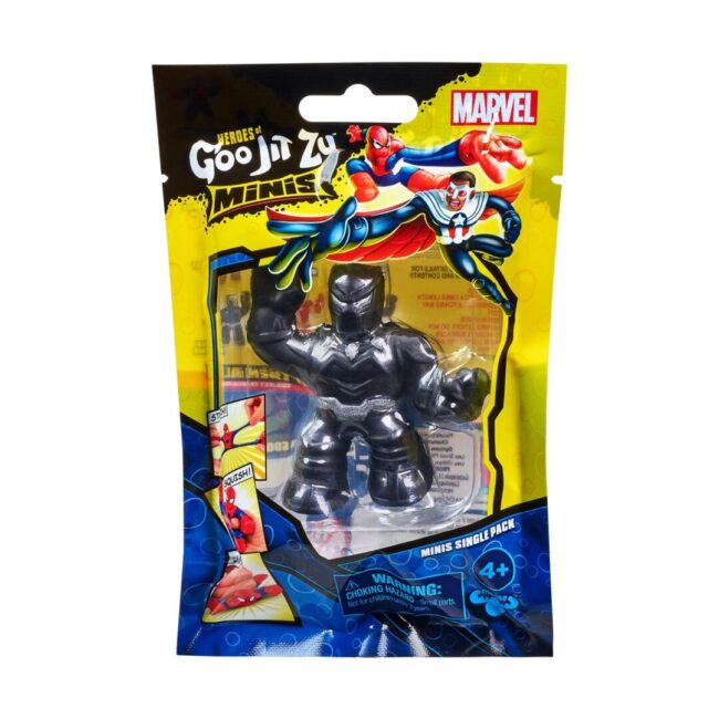 Giochi Preziosi Marvel: Heroes of Goo Jit Zu Minis - Black Panther (GJM00100) - Image 3