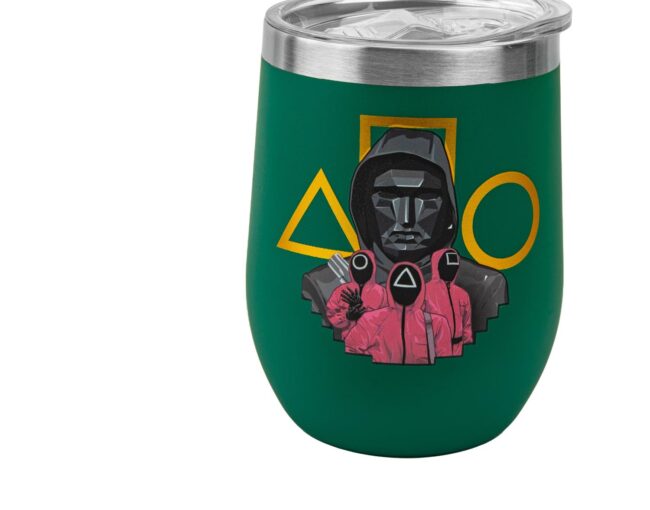 Cinereplicas TV Series: Netflix Squid Game - Squid Game Guards Stainless Travel Mug (CR4341)