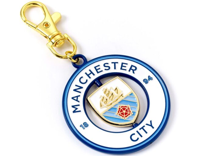 Carat Shop Manchester City FC - Spinning Logo Backpack Hanger (MCBH0001)