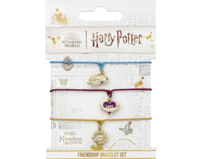 Carat Shop Harry Potter - Golden Snitch Friendship Bracelet Set Multi (HPFB0449) - Image 2
