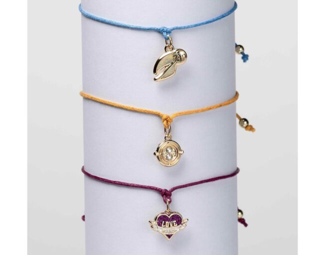 Carat Shop Harry Potter - Golden Snitch Friendship Bracelet Set Multi (HPFB0449) - Image 3