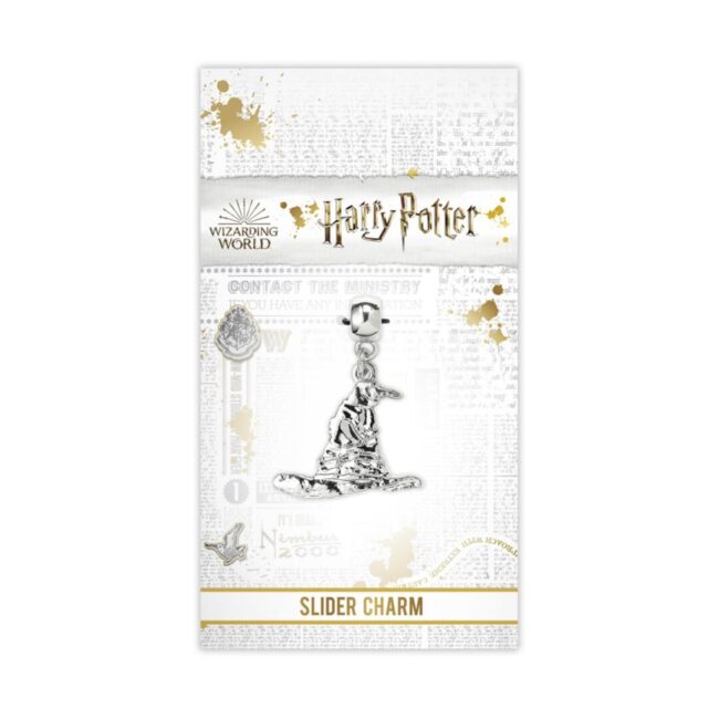 Carat Shop Harry Potter - Sorting Hat Slider Charm Silver (HP0006) - Image 2