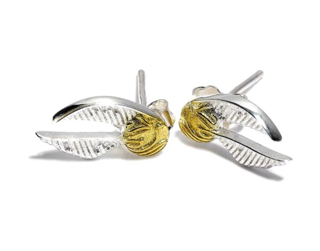 Carat Shop Harry Potter - Golden Snitch Stud Earrings (WES004)