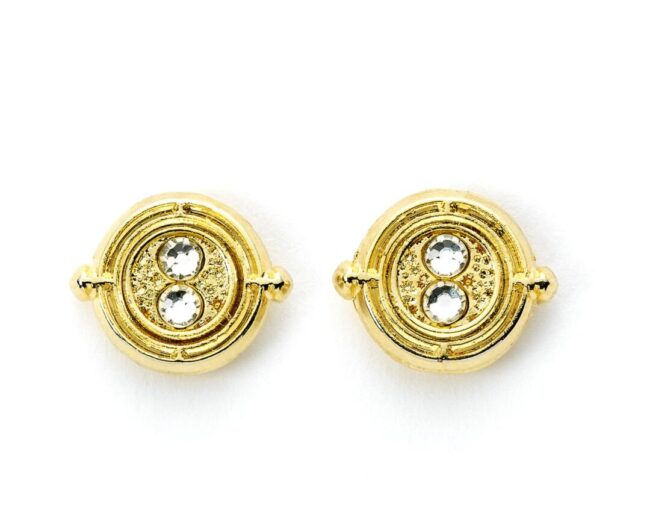 Carat Shop Harry Potter - Fixed Time Turner Stud Earrings (WES0100)