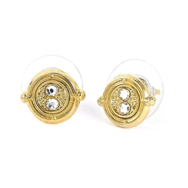 Carat Shop Harry Potter - Fixed Time Turner Stud Earrings (WES0100) - Image 2
