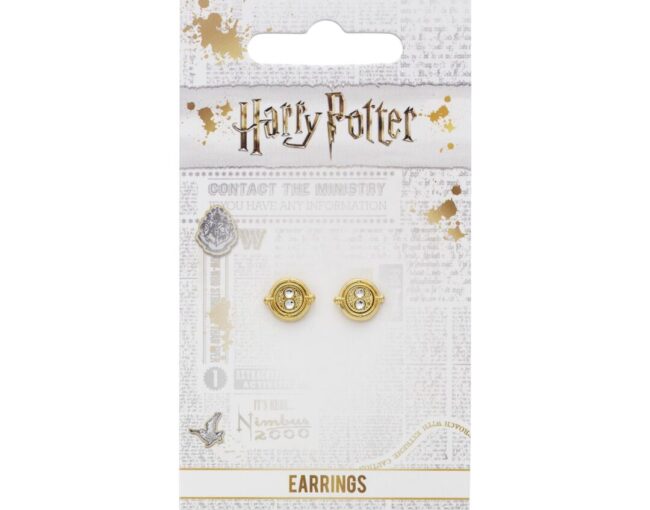 Carat Shop Harry Potter - Fixed Time Turner Stud Earrings (WES0100) - Image 3