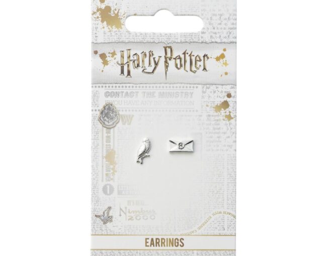 Carat Shop Harry Potter - Hedwig & Letter Stud Earrings (WES1746) - Image 2