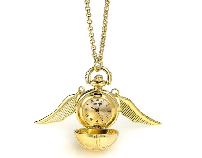 Carat Shop Harry Potter - Golden Snitch Watch Necklace (WNTP004)