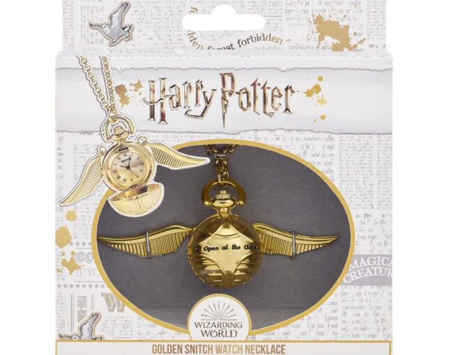 Carat Shop Harry Potter - Golden Snitch Watch Necklace (WNTP004) - Image 3