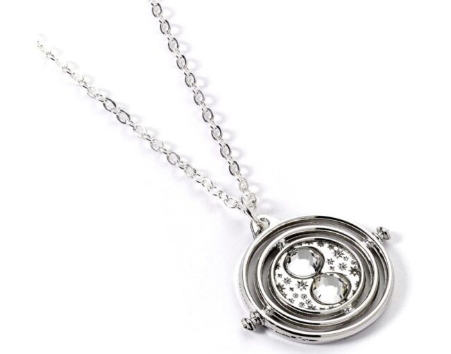 Carat Shop Harry Potter - Silver Tone Time Turner Necklace (WNX00670)