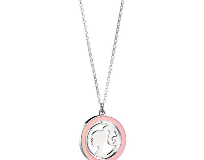 Carat Shop Barbie - Spinning Silhouette Necklace (BMN00001)