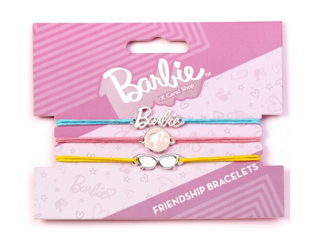Carat Shop Barbie - Set of three Friendship Bracelets (BMFB0010) - Image 3