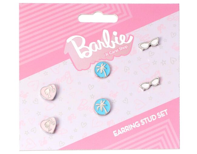 Carat Shop Barbie - Set of three Earring Studs (BMES0011) - Image 3