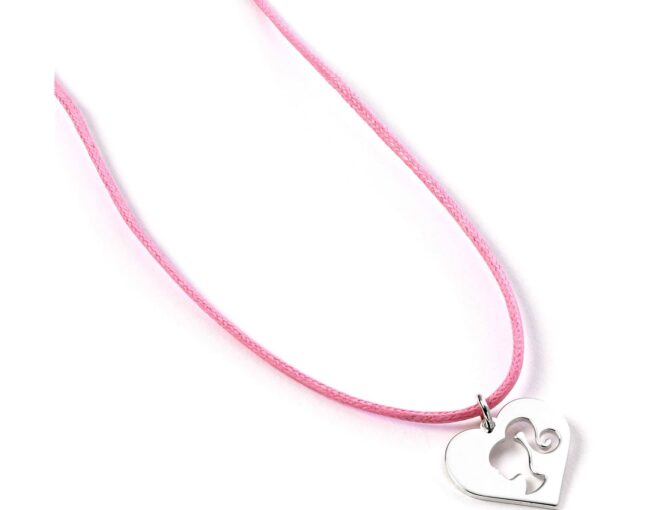 Carat Shop Barbie - Sterling Silver Heart Necklace (BMSN0029)