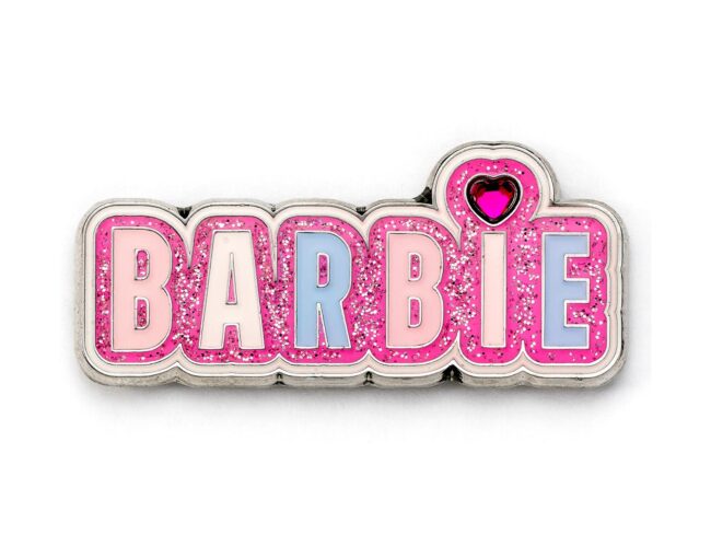 Carat Shop Barbie - Sparkly Logo Pin Badge (BMPB0004)