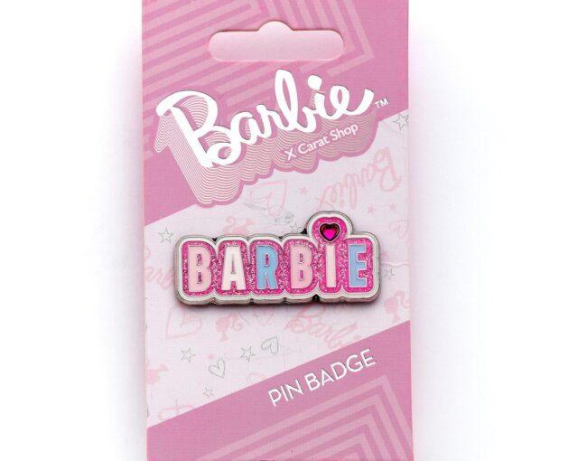 Carat Shop Barbie - Sparkly Logo Pin Badge (BMPB0004) - Image 2