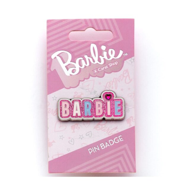 Carat Shop Barbie - Sparkly Logo Pin Badge (BMPB0004) - Image 2