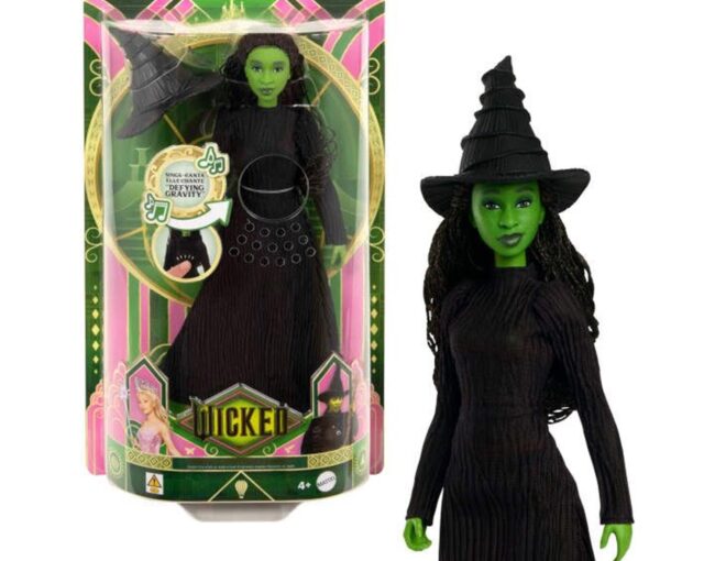 Mattel Wicked: Singing Elphaba - Fashion Doll (English Singing) (JLG48) - Image 2