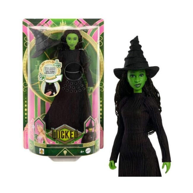 Mattel Wicked: Singing Elphaba - Fashion Doll (English Singing) (JLG48) - Image 2