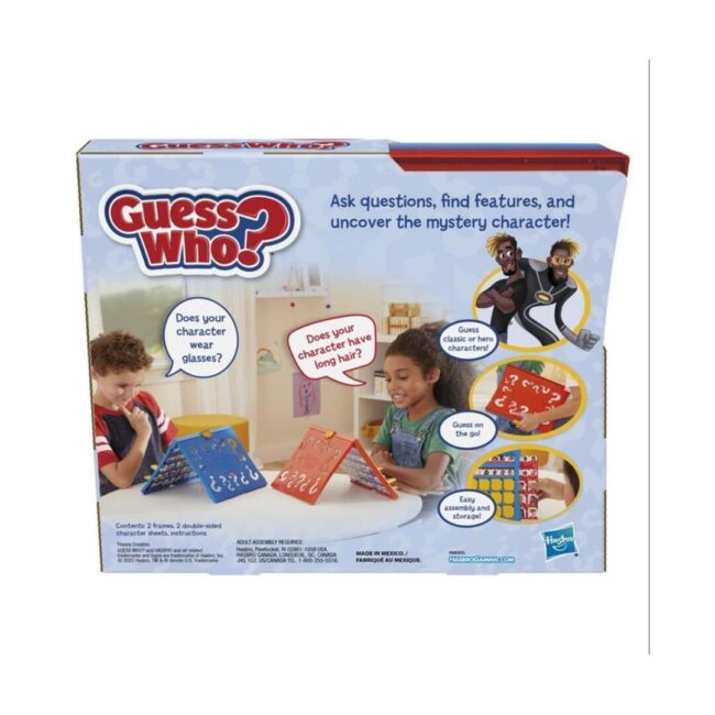 Hasbro Guess Who? - Board Game (English Language) (F6105) - Image 3