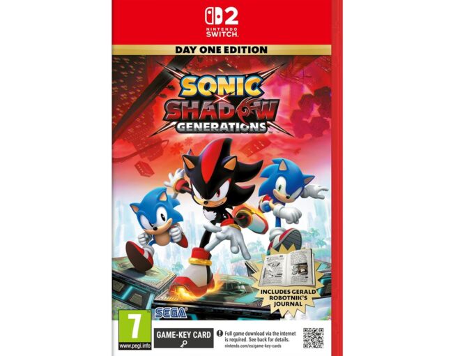NSW2 Sonic x Shadow Generations - Day One Edition (Game Key Card)